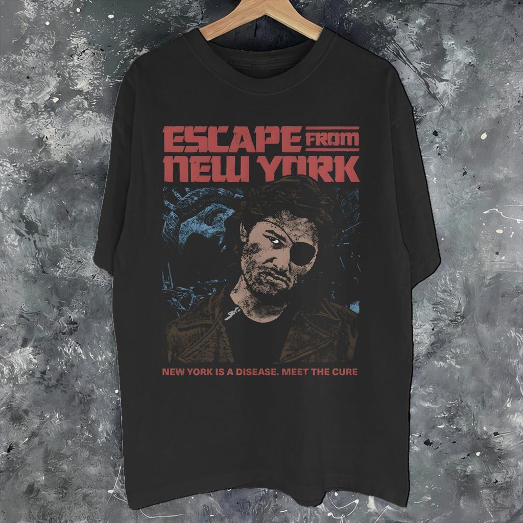 All Seasons Escape From New York Snake Plissken T Shirt For Unisex Unisex Cotton Tshirts Short Sleeve Clothing