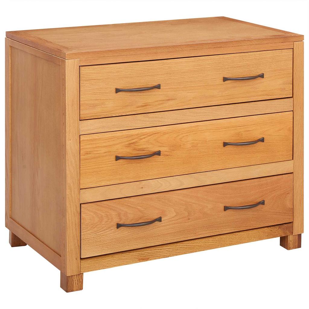 Brown Wooden Storage Cabinet with Drawers