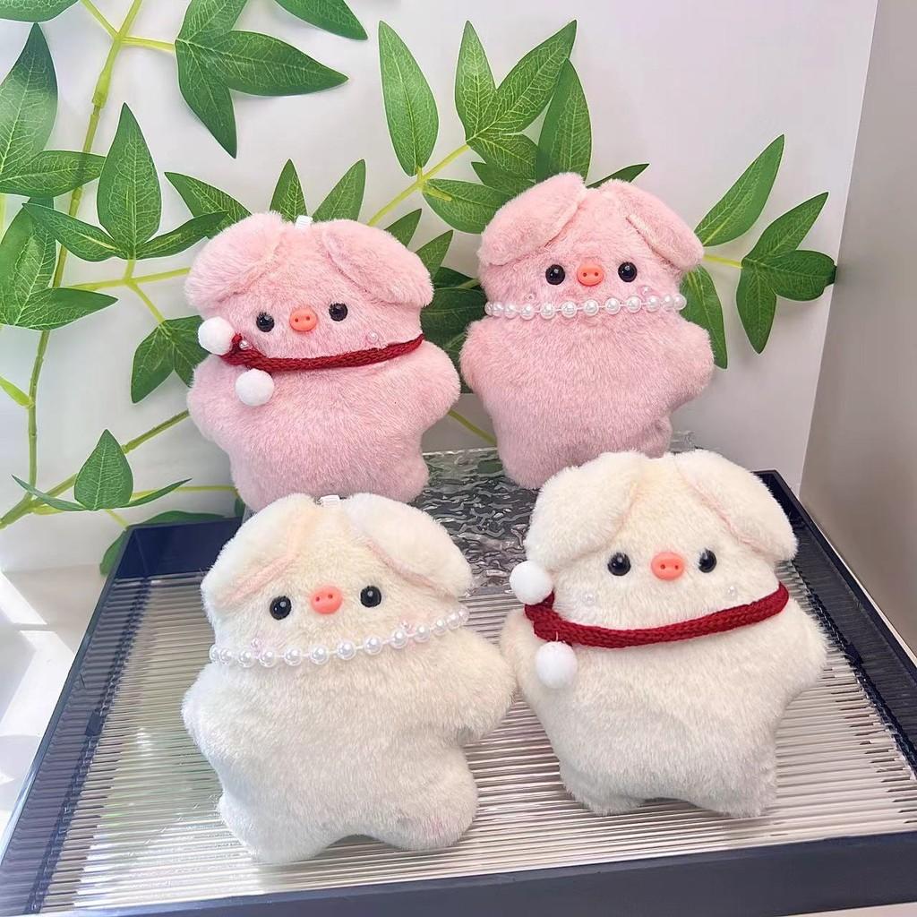 Lovely Mini Pig Plush Pendant With Soft Pp Cotton Filling Great For Cute Key Chains