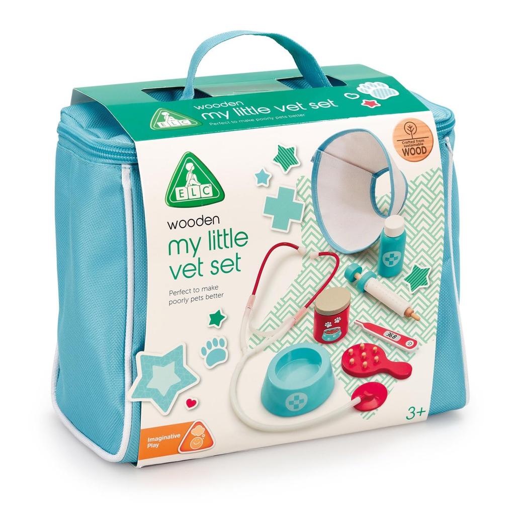 Центр раннего развития Центр раннего развития Деревянная ролевая игра Ветеринарный врач Ветеринарная клиника 200208 Аутентичный