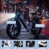 ONESPORT OT08 pro Electric Bike 48V 36AH Dual Battery System up to 40 Km/h Speed 20 Inch Fat Tire with Hydraulic Brakes And App Control
