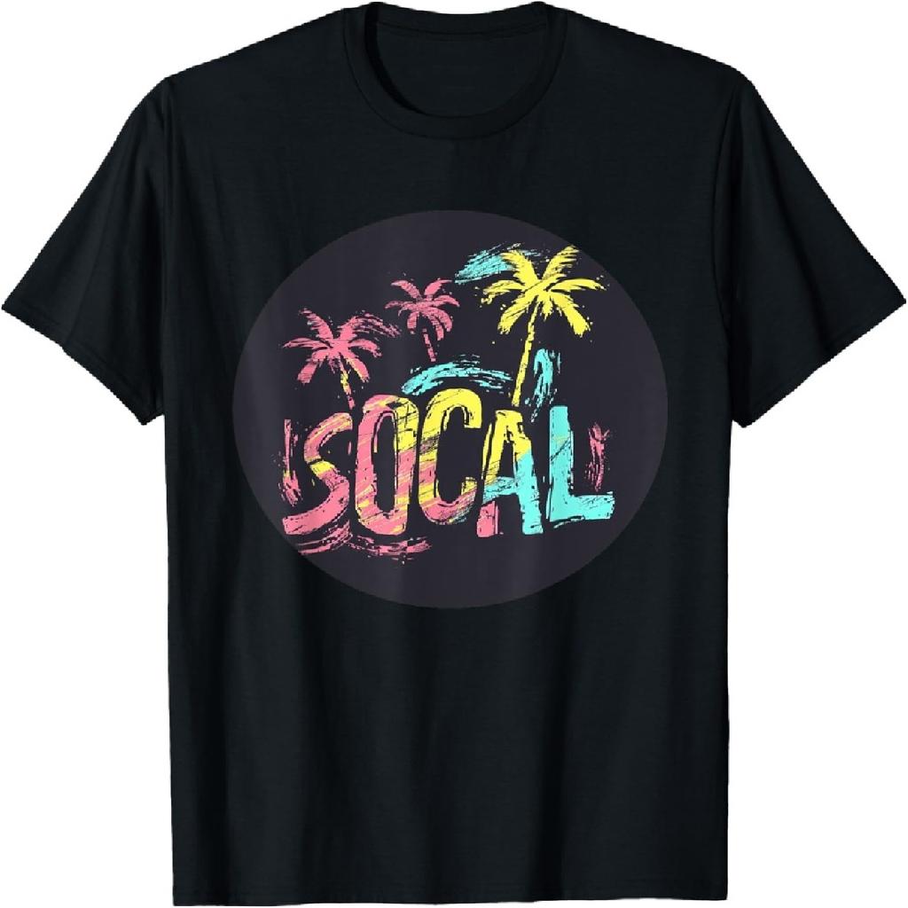 Крутая разноцветная футболка-костюм SoCal Южная Калифорния