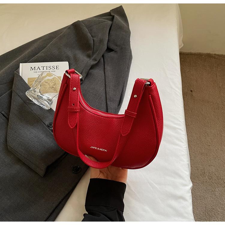 Premium Texture Small Bag Women's 2025 New Niche Versatile Messenger Bag Popular One-shoulder Underarm Dumpling Bag