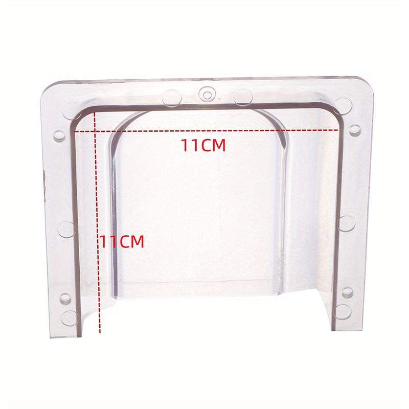 1 шт. Кнопка звонка прозрачная защитная крышка для домашнего дверного звонка водонепроницаемая крышка для беспроводного дверного звонка