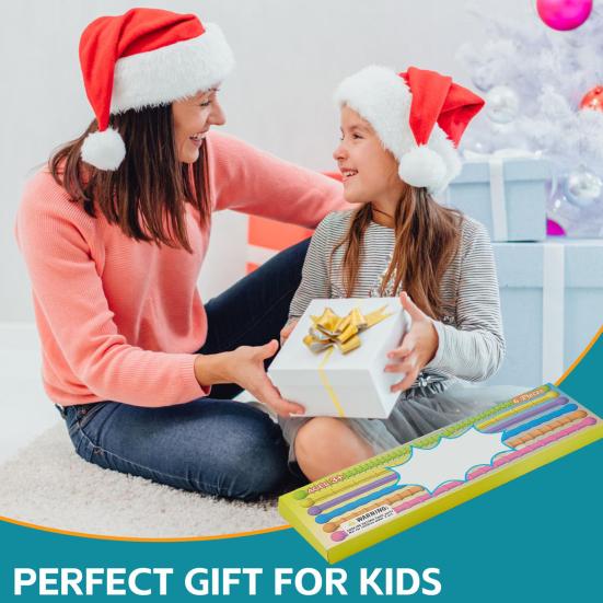 6 шт. Силиконовая сенсорная палочка-игрушка Снятие стресса Текстурированный стержень Непоседа Игрушка Портативная Дорожная Детская Подростковая Взрослая Гибкая Успокаивающая Цветная Палочка Игрушка