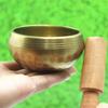 Handcrafted Nepalese Brass Tibetan Singing Bowl for Meditation and Prayer.