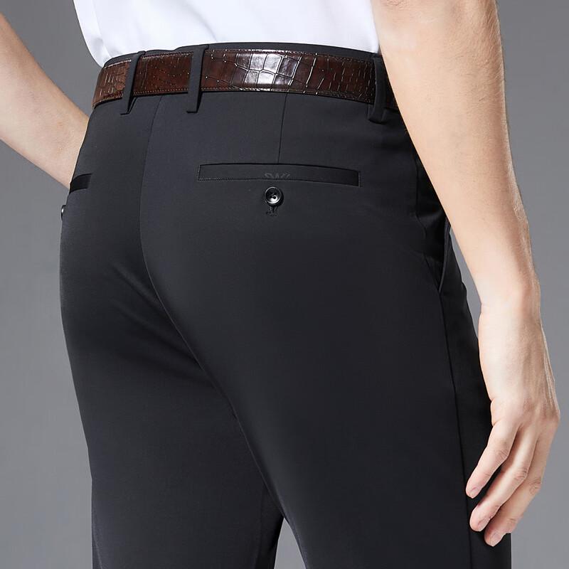 Мужские брюки Antonio с высокой эластичностью, в деловом повседневном стиле, прямого кроя