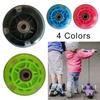 High Quality 4 Colors Kid Light Scooter Wheel Scooter Bearings Skate Wheels LED Scooter Wheel