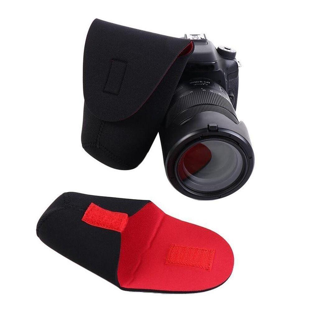Soft Neoprene Camera Case 5 Size Photography Protective Bag New Camera Lens Cover  Camera Lens