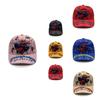 Childrens Cartoon Spider Man Pattern Baseball Cap With Short Brim For Summer Indoor Outdoor Kids