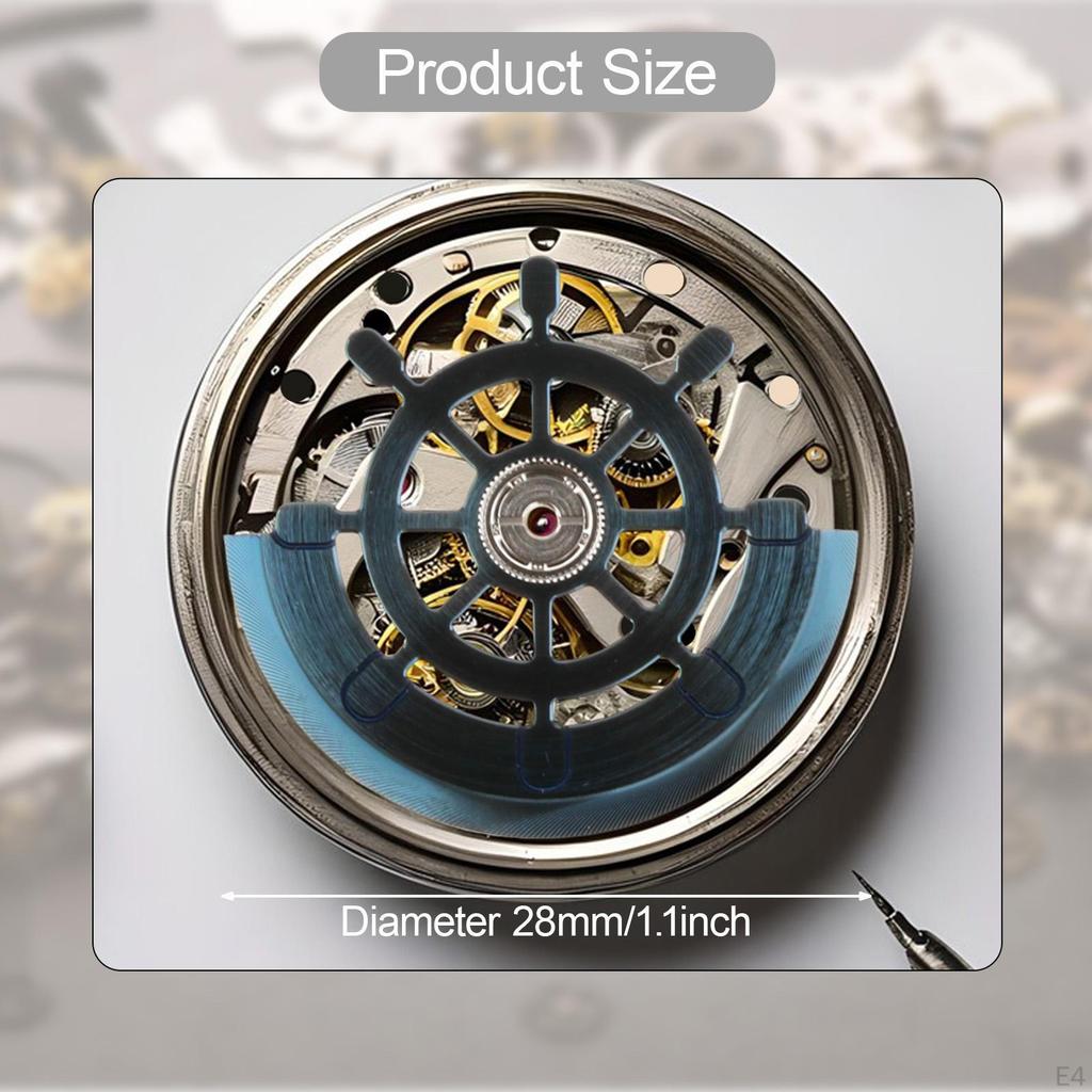 Ротор часового механизма Автоматический Прочный для обслуживания механических часов Стабильный Металлический