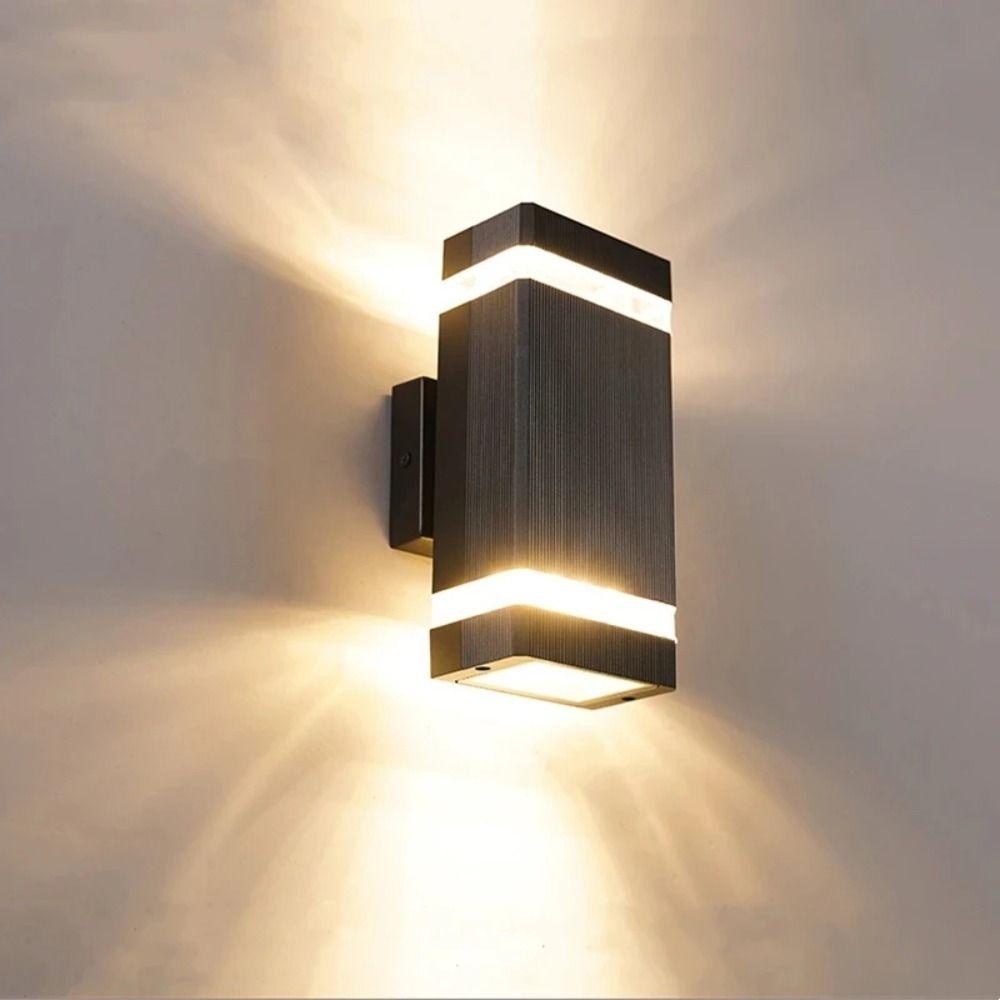 Waterproof LED Wall Lamp IP65 Garden Light Simple Facade Lighting Lamp  Sconce