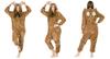 Men's dark reindeer pajamas gift kigurumi onesie one-piece l Reindeer Onesie Costume - L