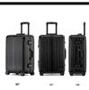 20" Women's Lightweight Aluminum Frame Carry-on Suitcase with Scratch-resistant Finish and Universal Wheels
