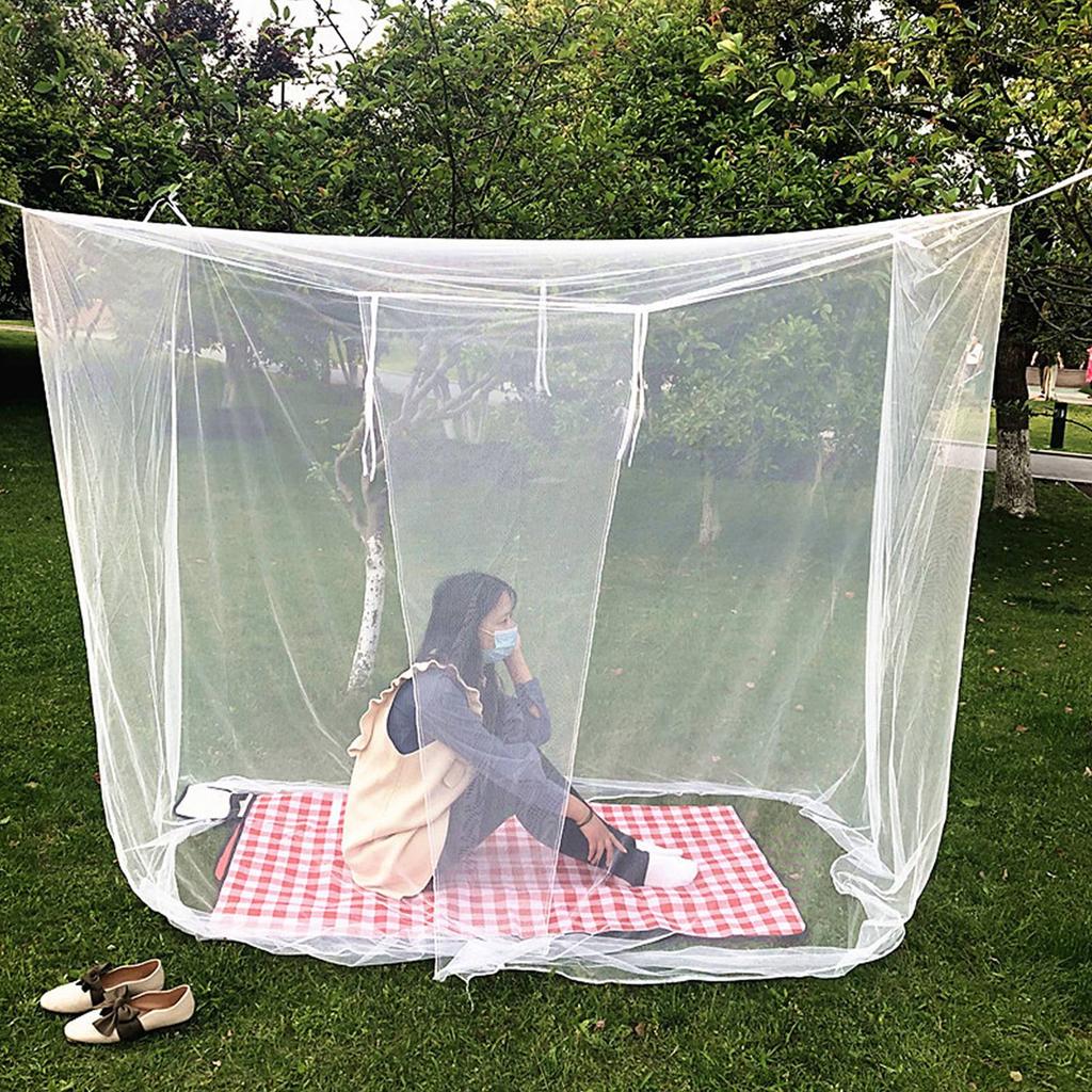 White Camping Mosquito Net Outdoor Anti mosquito Insect Mesh Tent Net