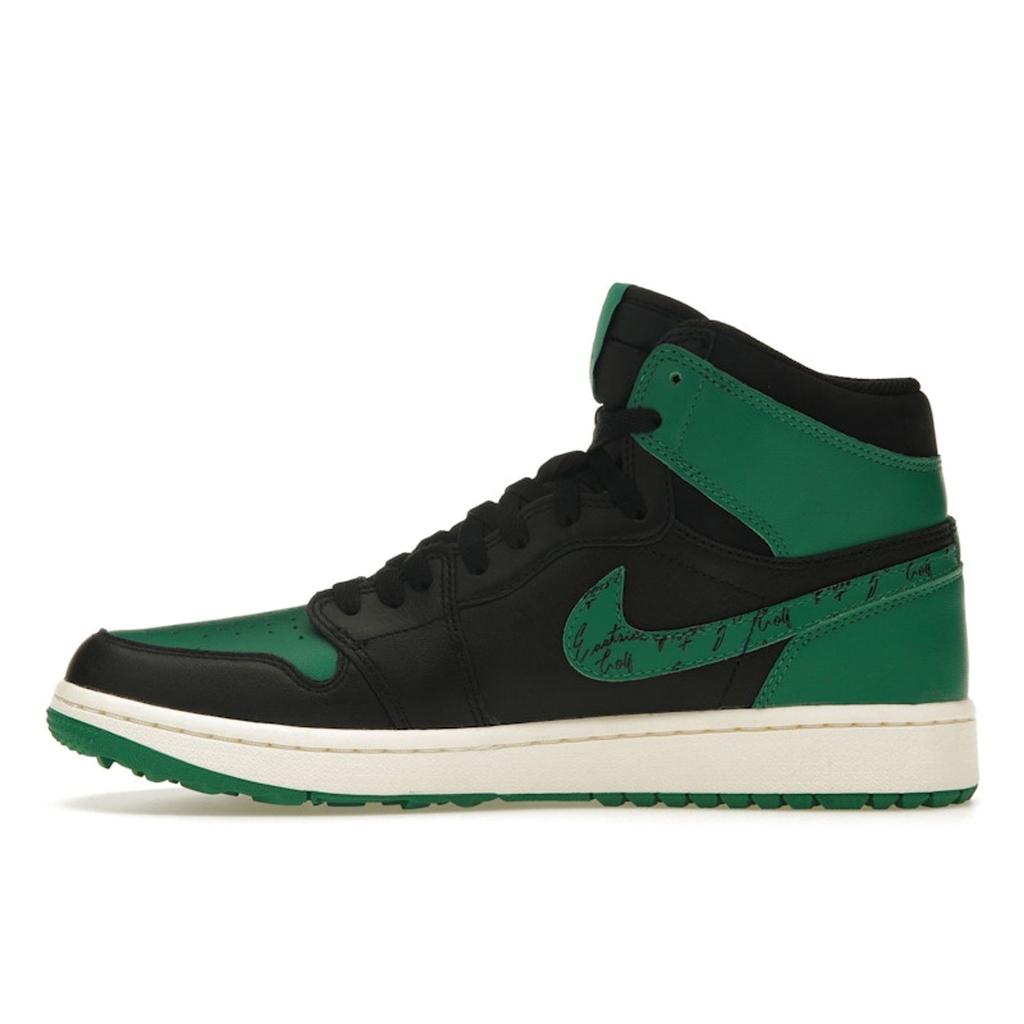 Eastside Golf x Air Jordan 1 High Golf 1961 Мужские кроссовки Зеленый Черный Малахит FJ0849-001