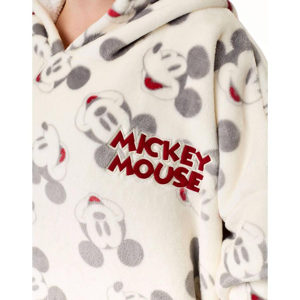 Disney Womens/Ladies Mickey Mouse Hoodie Blanket