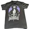 WWE Undertaker Размер S Черно-фиолетовая Унисекс футболка World Wrestling Entertainment