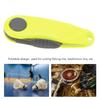 ABS Mini Badminton Line Scissors Carbon Steel Folding Shrimp Shaped Scissors Fluorescent Yellow Orange Line Cutter