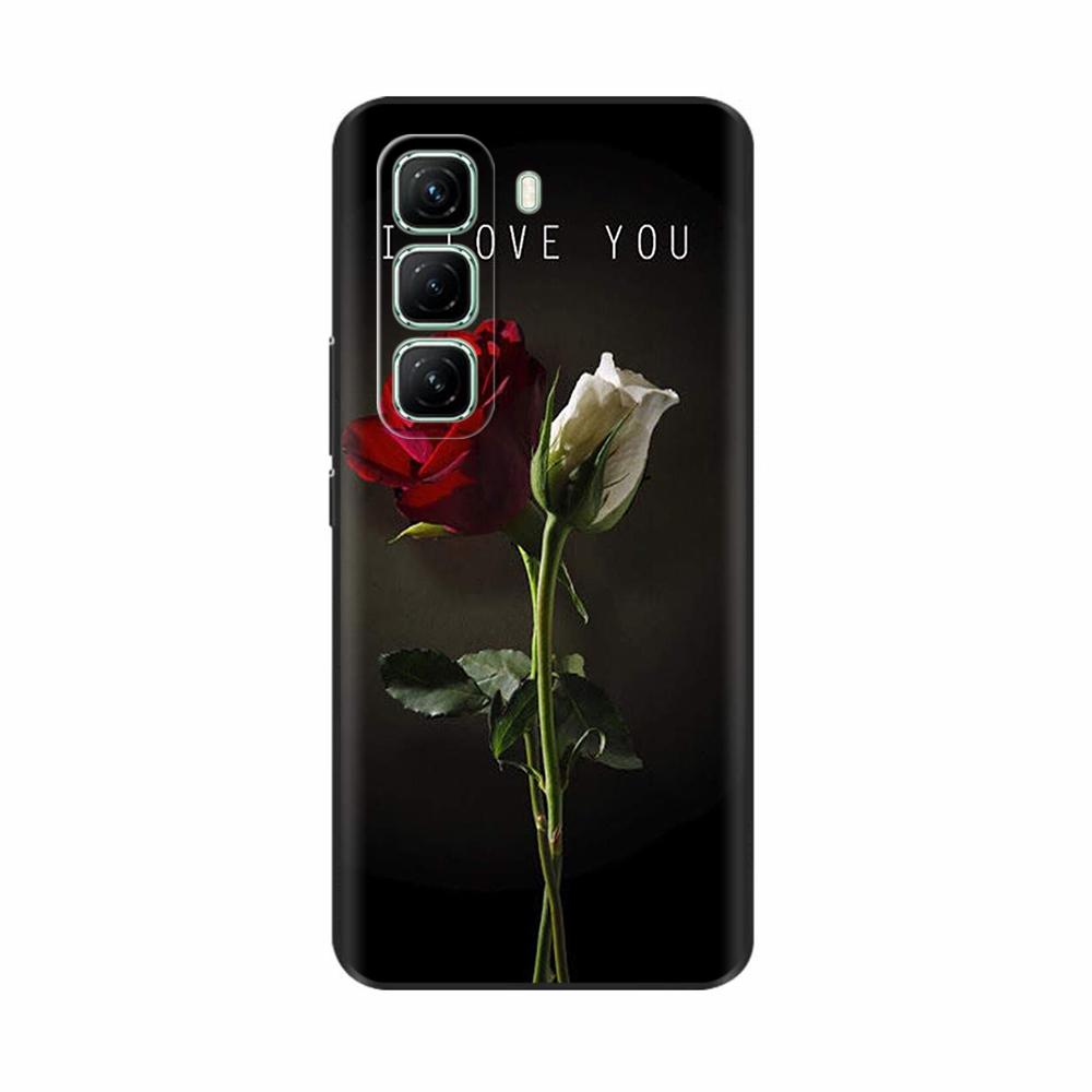 Чехол для infinix Hot 50 Pro Plus Hot50 Pro Милые Мягкие Силиконовые Чехлы для Телефона Чехол Для infinix Hot 50 4G 5G Чехол Защитные Fundas