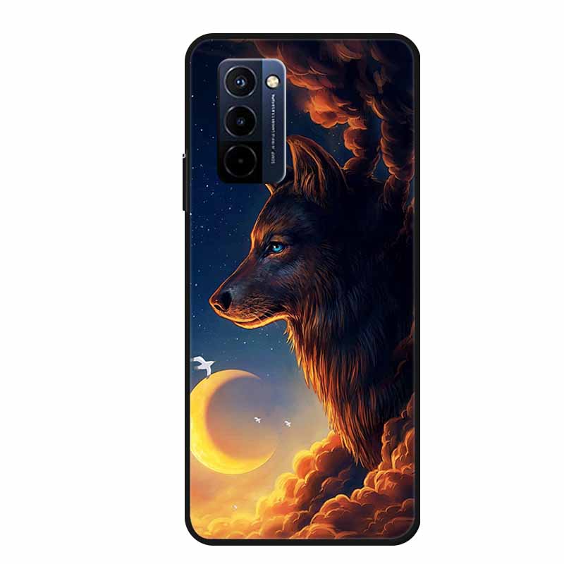Чехол для Wiko 10 Wiko10 Ударопрочный силиконовый Мягкий ТПУ Окрашенная задняя крышка Для Wiko10 Чехлы для телефона 6.75" Полная защита Fundas 2023