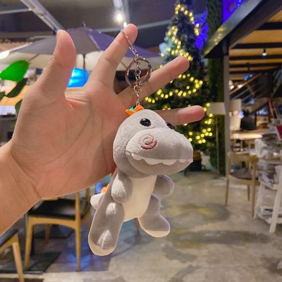 Плюшевый подвесной брелок с изображением динозавра, мягкая кукла-животное для тематической вечеринки Дино, плюшевые плюшевые игрушки с мультяшным драконом с