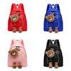 Cartoon Bear Adorable Backpack For Kids Lightweight Comfortable And Stylish School For