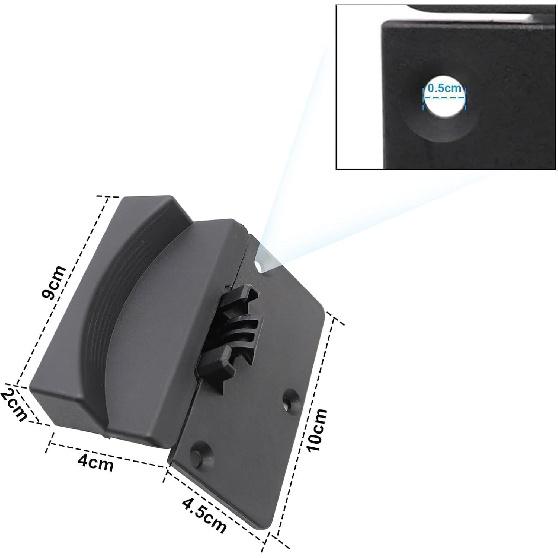 FZJDSD Interior Center Console Armrest Latch Compatible with Dodge Ram 1500 2500 3500 4500 5500 2013 2014 2015 2016 2017 2018 Armrest Lid Latch
