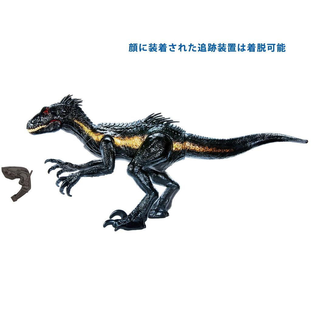 Mattel Мир Юрского периода Супер Экшн Индораптор [Общая длина: приблизительно. 16,5 дюймов (41 см)] [Для детей от 4 лет] HKY11