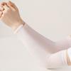 Ice Silk Elastic Outdoor Sports Arm Cover Summer Cooling Kids UV Arm Sleeves Sun Protection