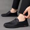 Модные весенне-осенние нескользящие туфли для вождения для мужчин, модные повседневные новые кожаные туфли для мужчин, новые дизайнерские однотонные мужские мокасины