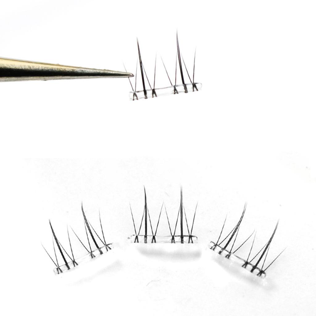 Reusable Self-Adhesive Eyelashes Natural Look Extension False Lashes for Women Girls Makeup DIY