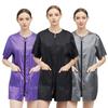 Антипригарные Униформа для парикмахерской Полиэстер Парикмахерский халат Фартук Парикмахерская роба Парикмахер-стилист