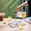 TLAKEHO High-Temperature Resistant Glass Cold Water Pitcher Set