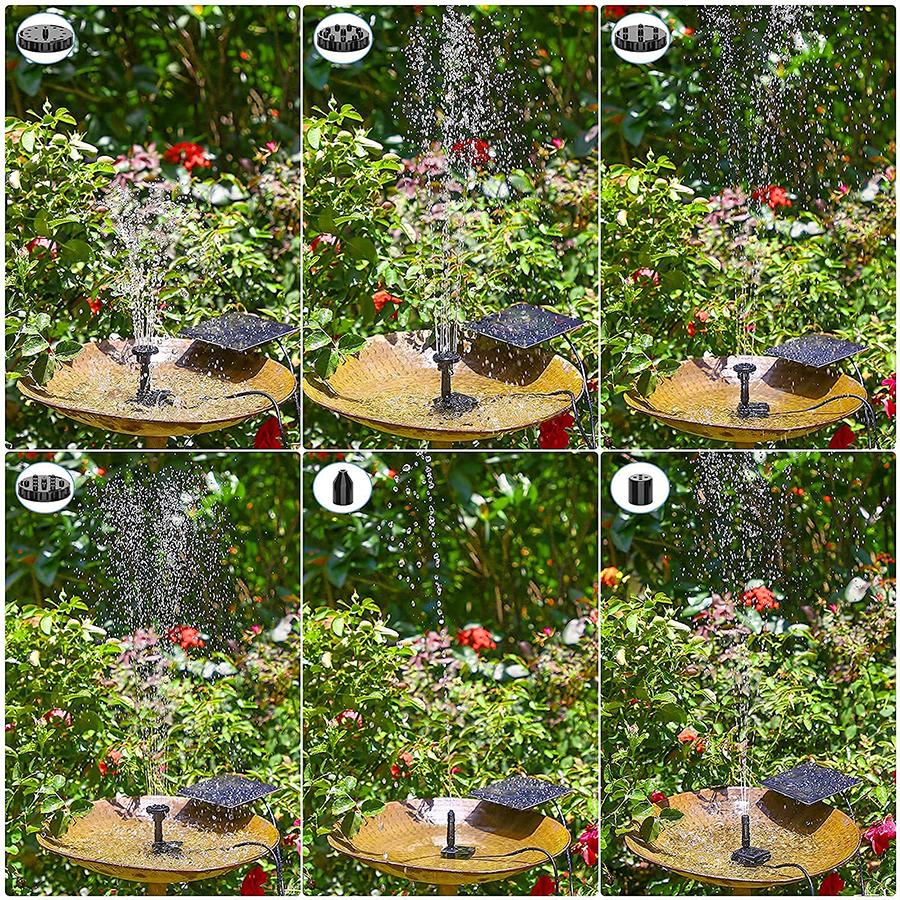 Solar Panels 9W Solar Pumps Fountains Garden Floaters Watering Power Fountains Pools Home Gardens Fish Ponds