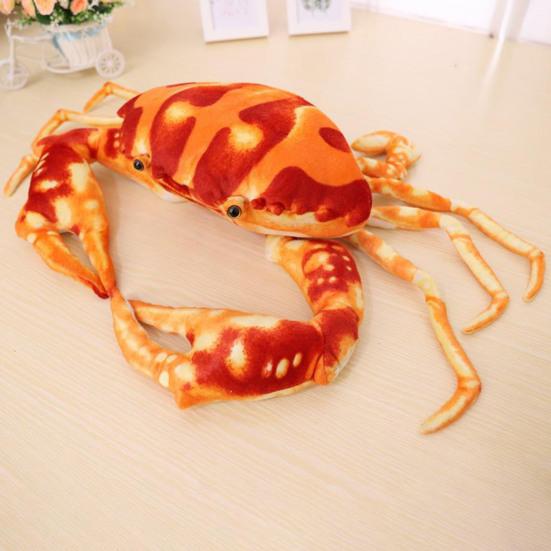 Краб плюшевая подушка волосатая кукла украшение удобная изысканная мягкая игрушка морское животное подарок для мальчиков и девочек