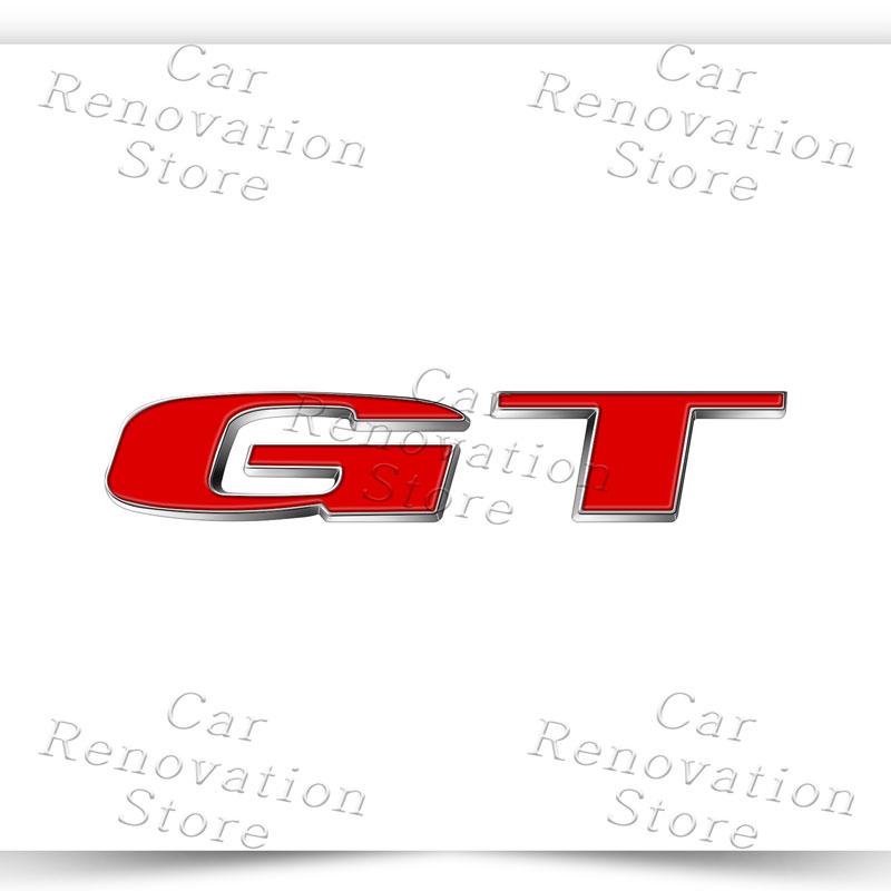 3D Chrome Metal GT Logo Emblem Car Styling Fender Badge Trunk Decal Sticker For MG GT MG3 MG4 MG5 MG6 MG7 RX5 RX8 TF Accessories yhge5