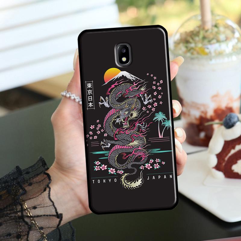 Японская волна Аниме Дракон Чехол Для Samsung Galaxy M56 M36 M34 M14 M54 M13 M15 M55 M35 M16 M31 M11 M53 M12 M32 M52 M06
