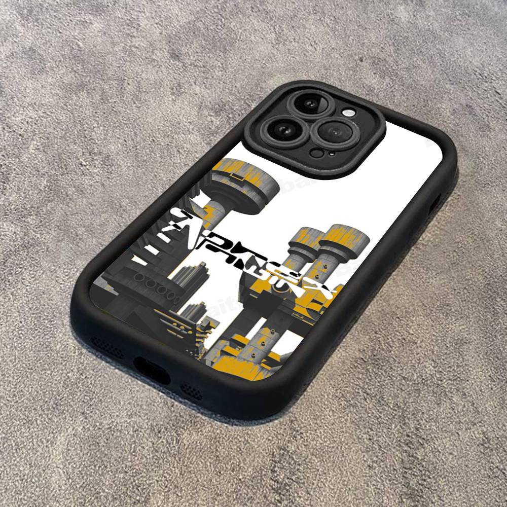 Чехол для телефона A-Aphex T-Twin для iPhone 17 16 15 14 13 12 11 Pro Max Силиконовая задняя крышка