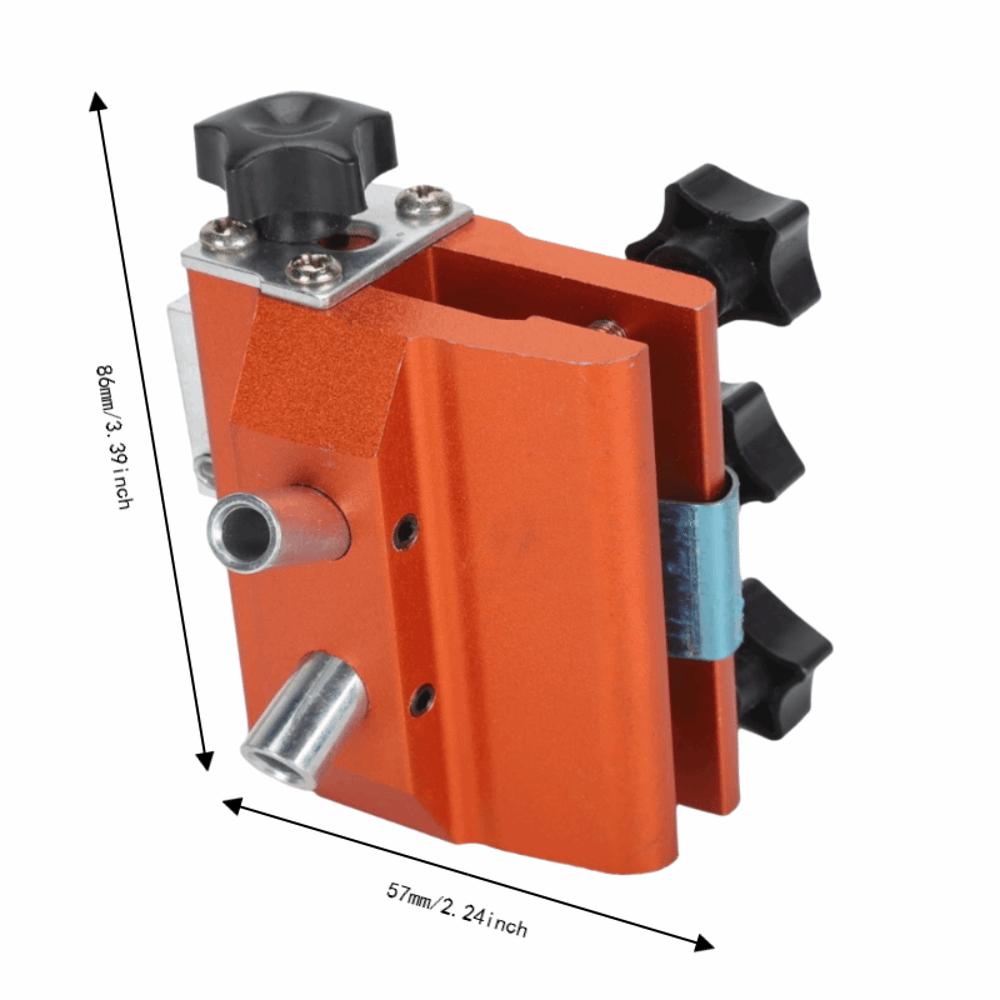 Alloy Chainsaw Sharpening Jig Orange Manual Chain Sharpener Durable Household Hardware Tool