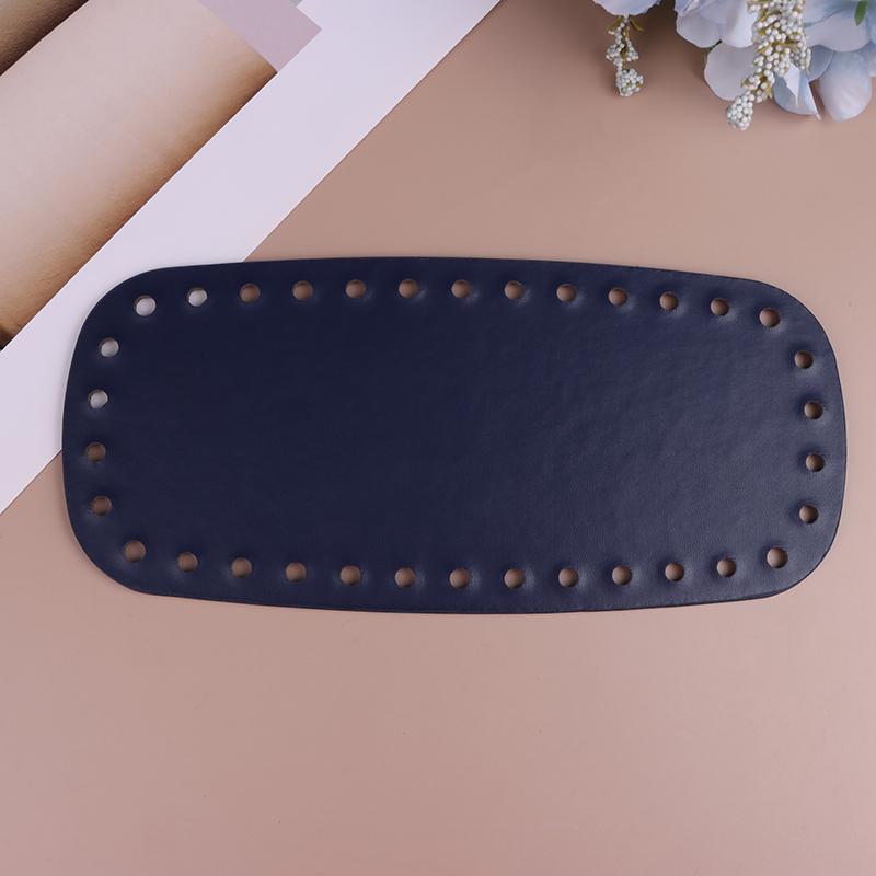 Round Leather Bottom With Holes Rivet Handbag Diy Women Shoulder Crossbody Bags Accessories