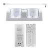 2Pcs 2800mAh Rechargeable Cells and Wii Cell Charge Dock Stand for Wii Remote Switch Accessory