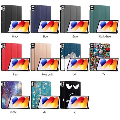 Для Xiaomi Redmi Pad Pro 2025 pro 2024 Трехскладная подставка из ПУ кожи Чехол-книжка для планшета Funda Для Redmi Pad 2 Pro pad 2 Чехол Смарт-обложка