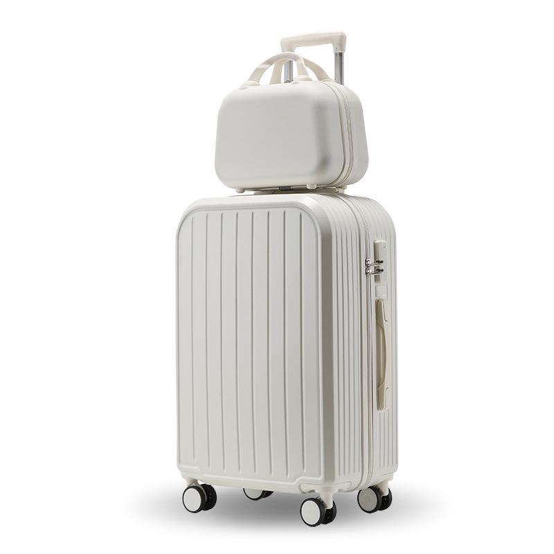 24-Inch Multifunctional Suitcase with Universal Wheels and New Lock System