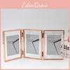 7 5 And Inch Double Sided Transparent Fold Dual Photo Frame For Home Decor