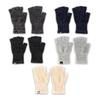Вязаные перчатки без пальцев Mizuno Breath Thermo с подогревом, мягкие, теплые, унисекс C2JYD607