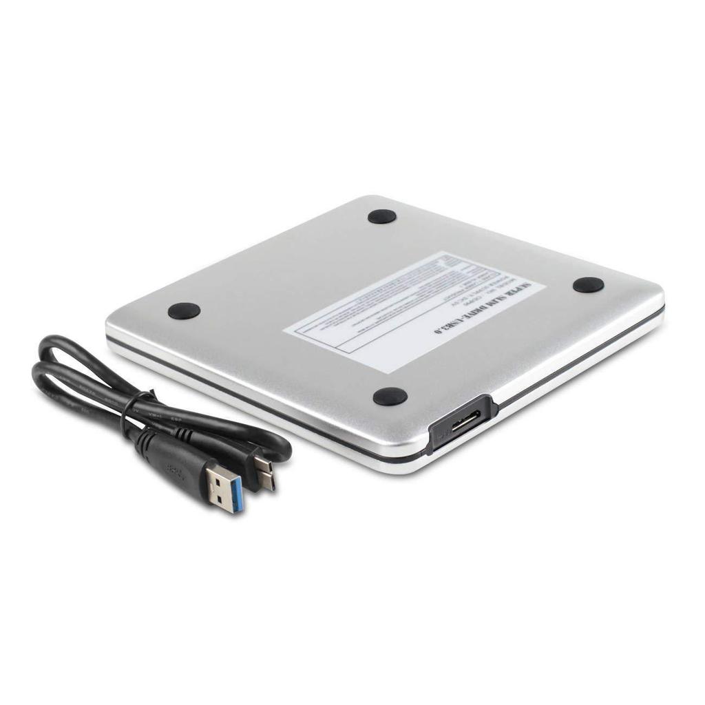 Ультратонкий 4K USB 3.0 Алюминиевый Blu-ray привод для ноутбука/настольного компьютера (Модель 2025 г.)