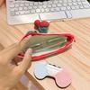 Soft Silicone Zipper Glasses Bag Storage Waterproof Bag Cosmetic Coin Bag Case For Women Girls Candy Color Dustproof Glasses Box