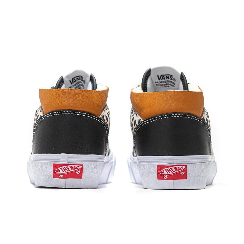 Vans Мужские кроссовки Half Cab EF VLT LX Giraffe Orange Cactus Black VN0A5HZV9MV