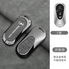 Alloy Leather Car Smart Key Cover Keyring Protector For Mercedes Benz GLC GLA CLA GLB GLS A C E S Class W205 W206 W213 W177 W223 JQ1